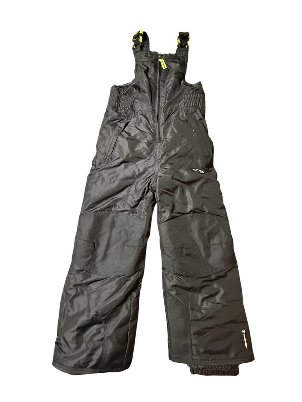 Champion Youth XS Black Snow Bibs Insulated Ski Pants Overalls Venture Dry 4/5